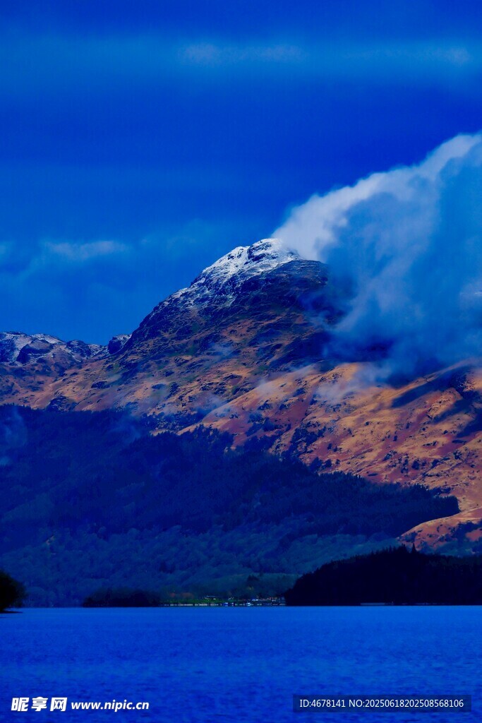 壮丽湖山美景