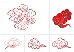 中式传统云纹图案集合