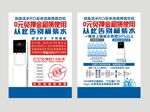 智能马桶使用说明海报