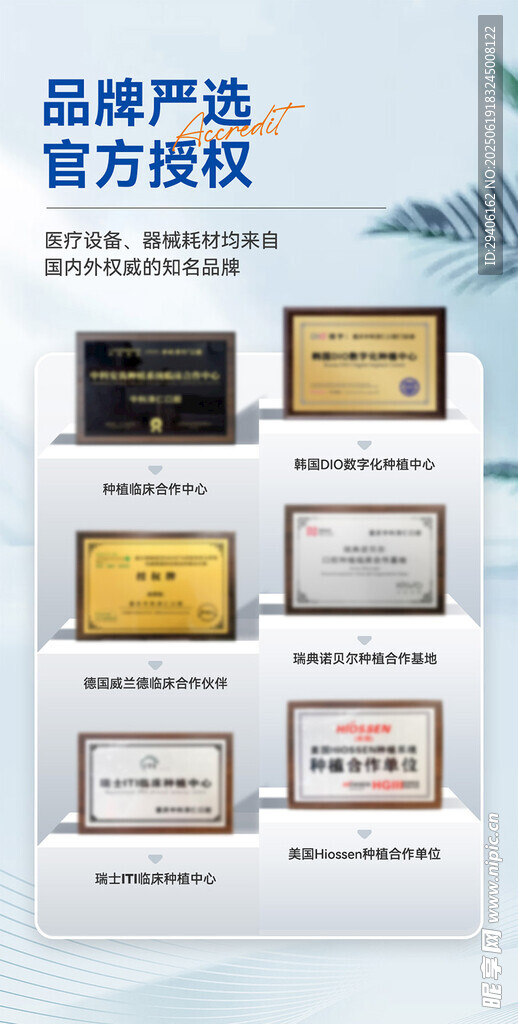 品牌荣誉展示海报