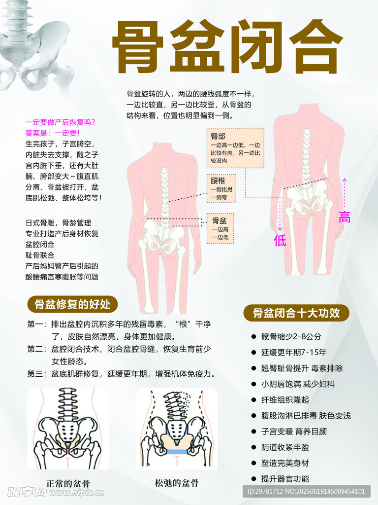 产后修复骨盆闭合