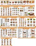 丰富多样中式美食图标集