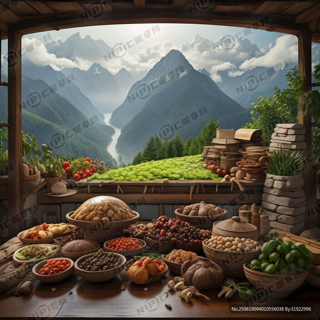 大山深处 拥有乡村风光