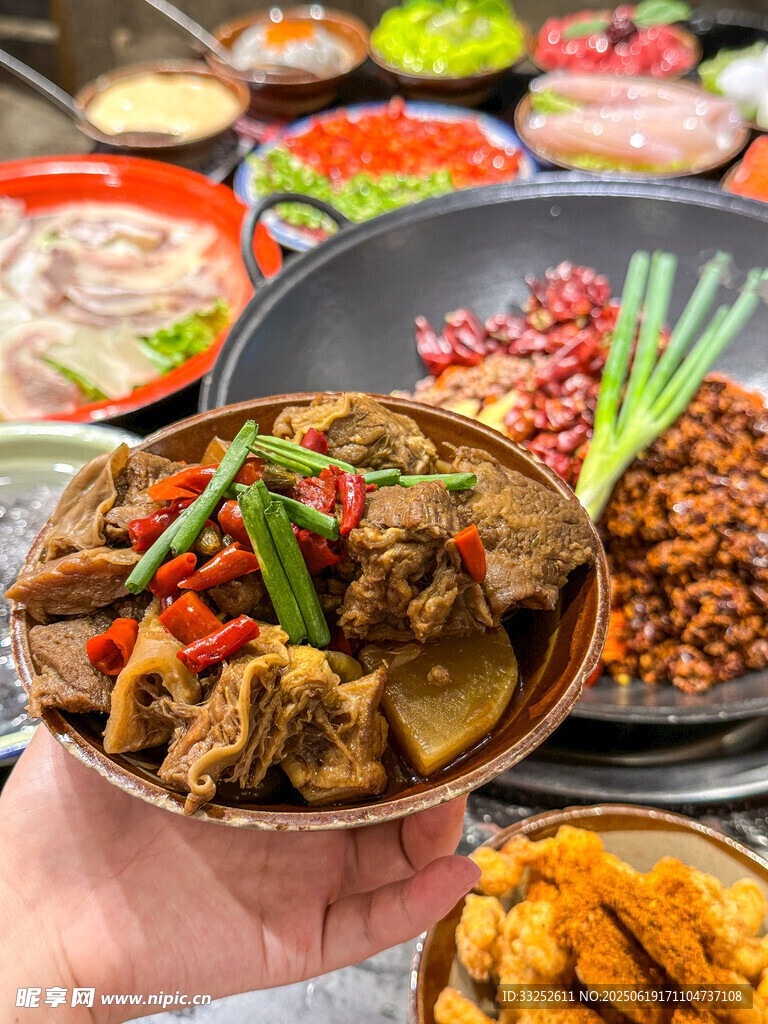 火锅菜 卤牛肉