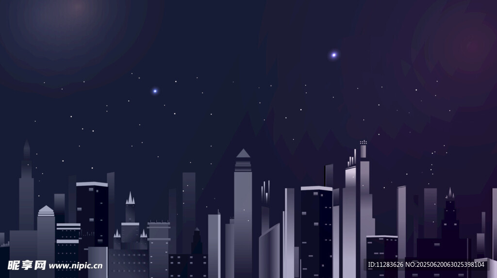 数字城市背景