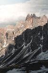 壮丽雪山景观