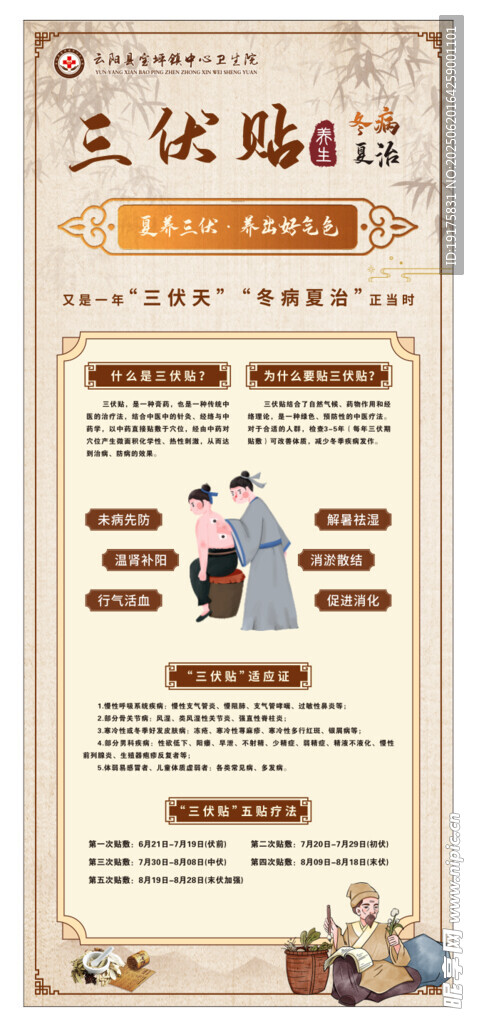 中医展架 海报