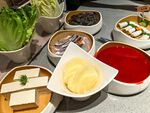 丰富火锅食材展示