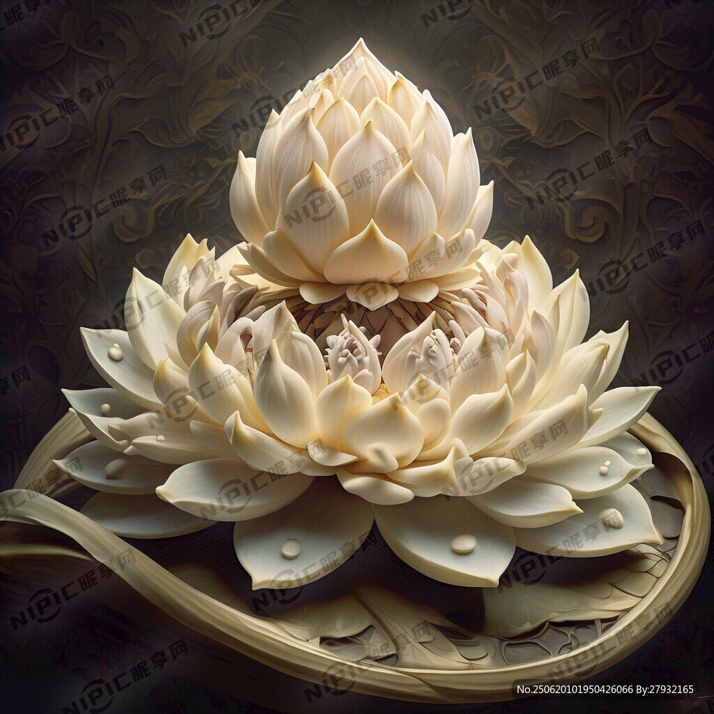 佛手 莲花 往生咒