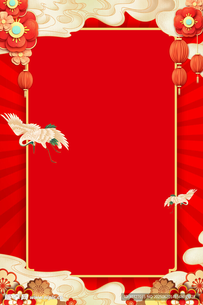 红色背景 