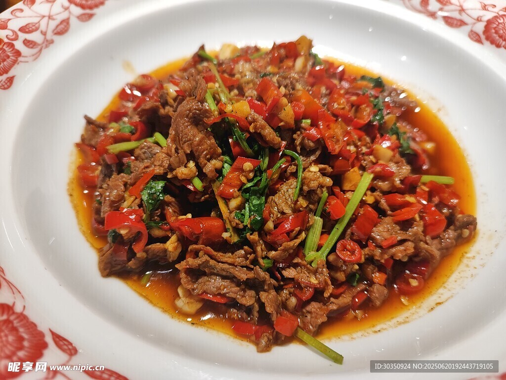 香辣可口炒牛肉丝