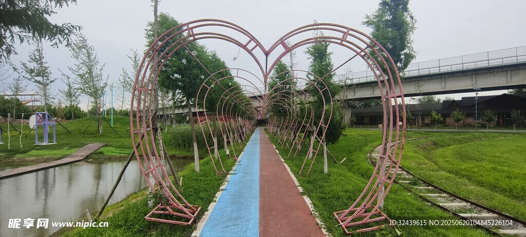 环形景观步道 