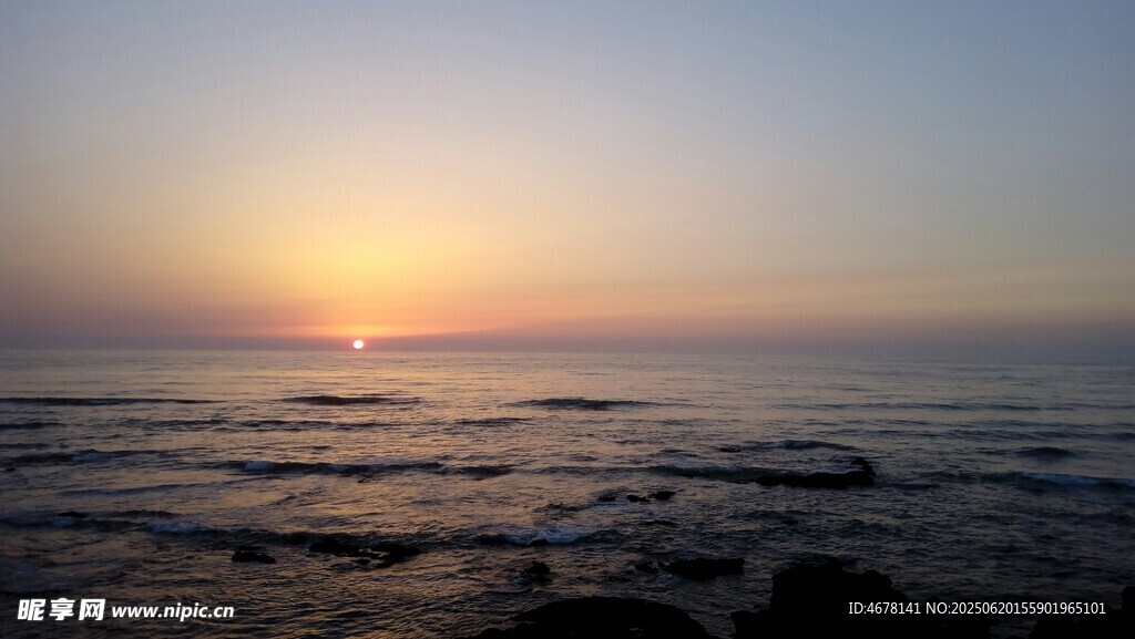 海边日落美景