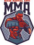 MMA格斗者插画形象