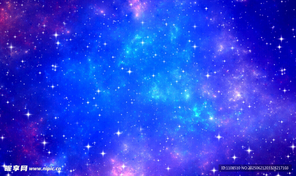 蓝色星空