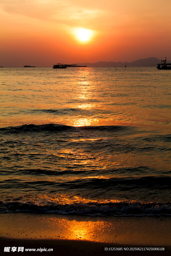 海边日落美景