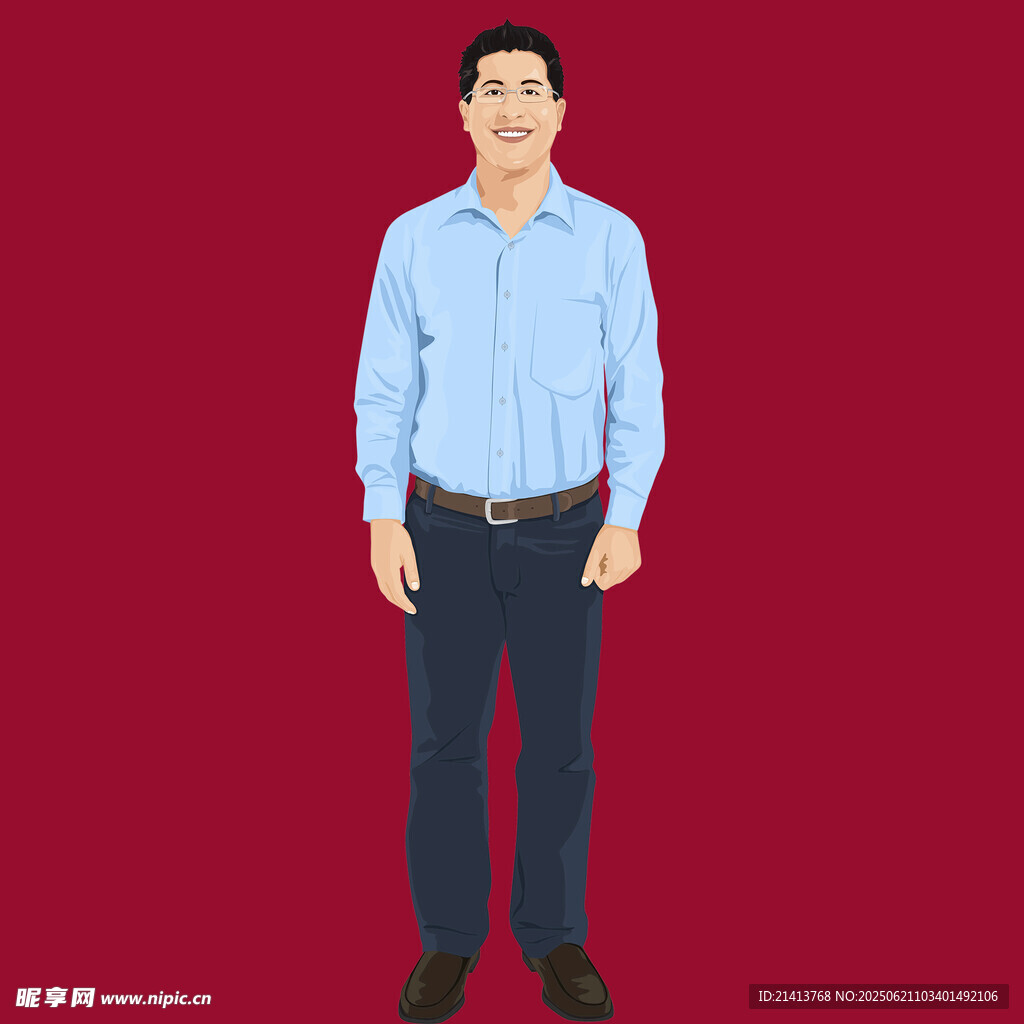 商务男士形象展示