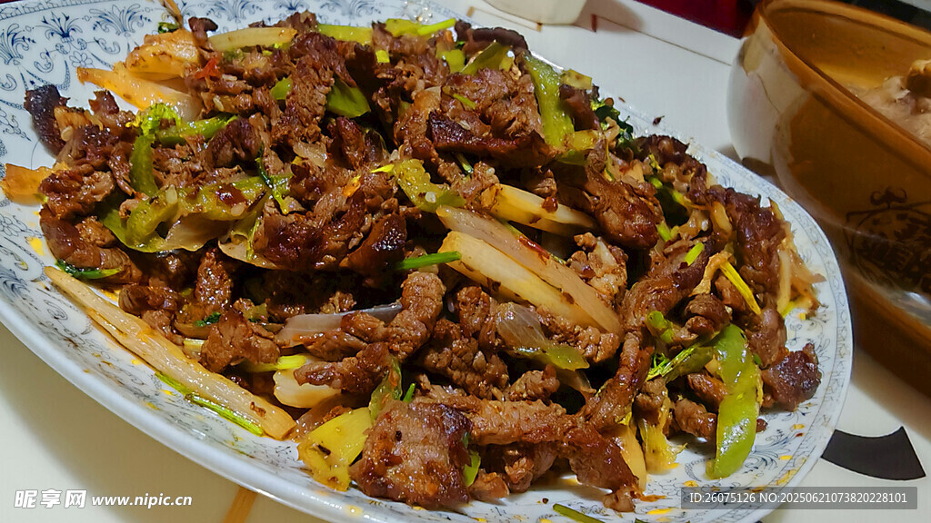 美味孜然炒牛肉