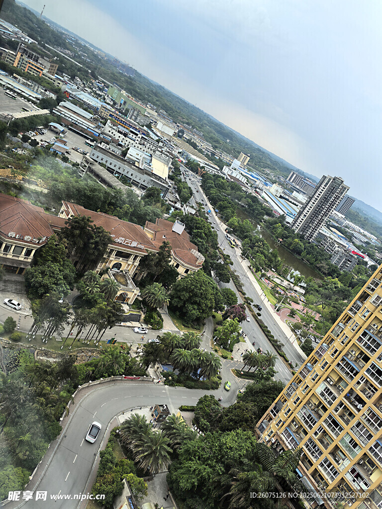 城市俯瞰景观