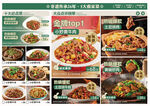 多样美食促销海报展示