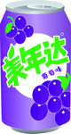 葡萄味 美年达