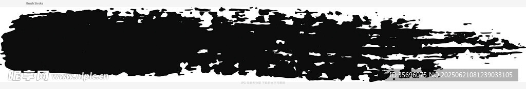 黑色笔触纹理图案