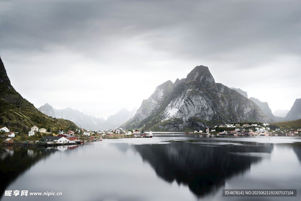 宁静山水间的自然美景