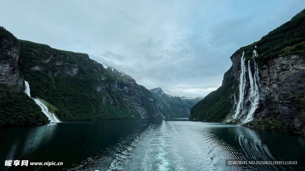 壮丽峡湾风光