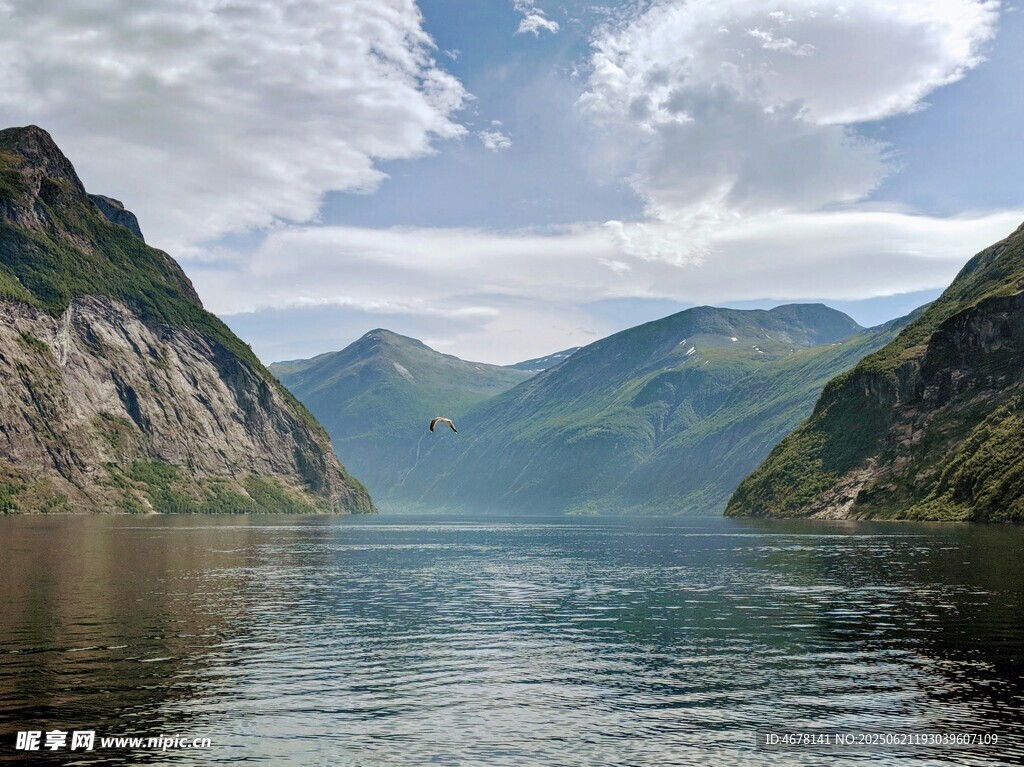 壮丽峡湾风光