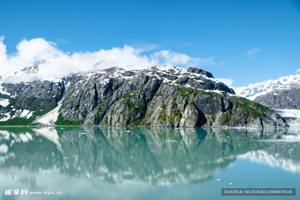 壮丽山水湖景