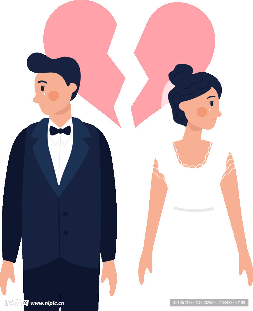 新婚夫妻心破碎