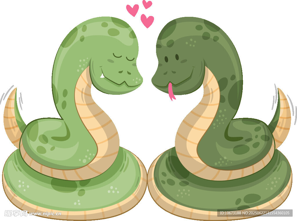 甜蜜蛇情侣