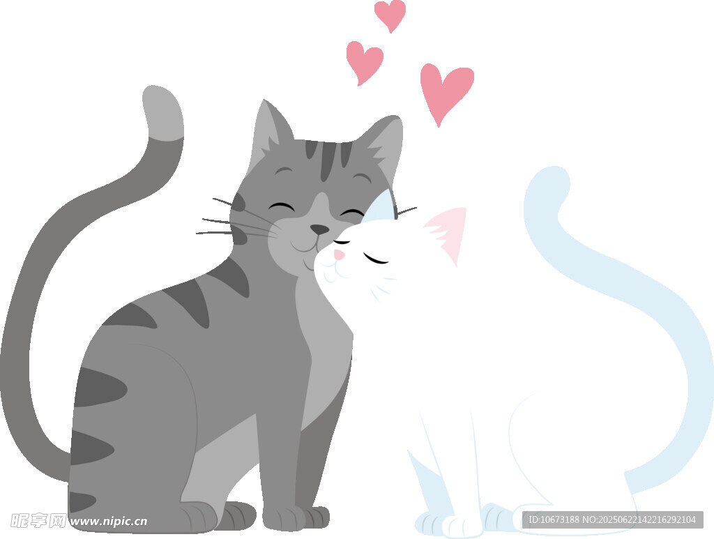 猫咪散发爱意的温馨瞬间