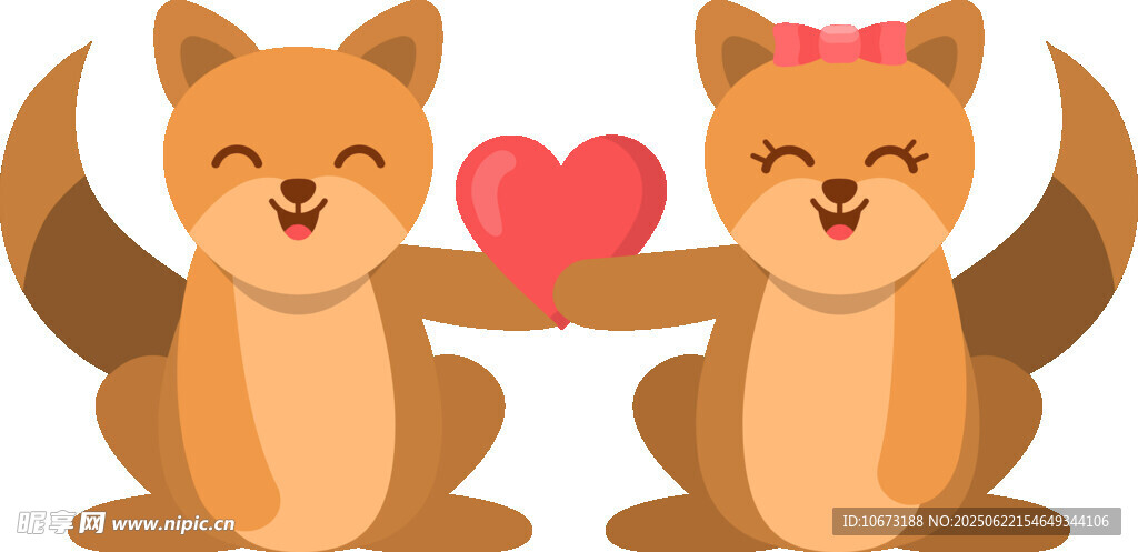 两只萌猫比心