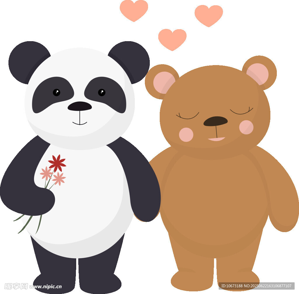 熊猫与小熊的甜蜜时刻