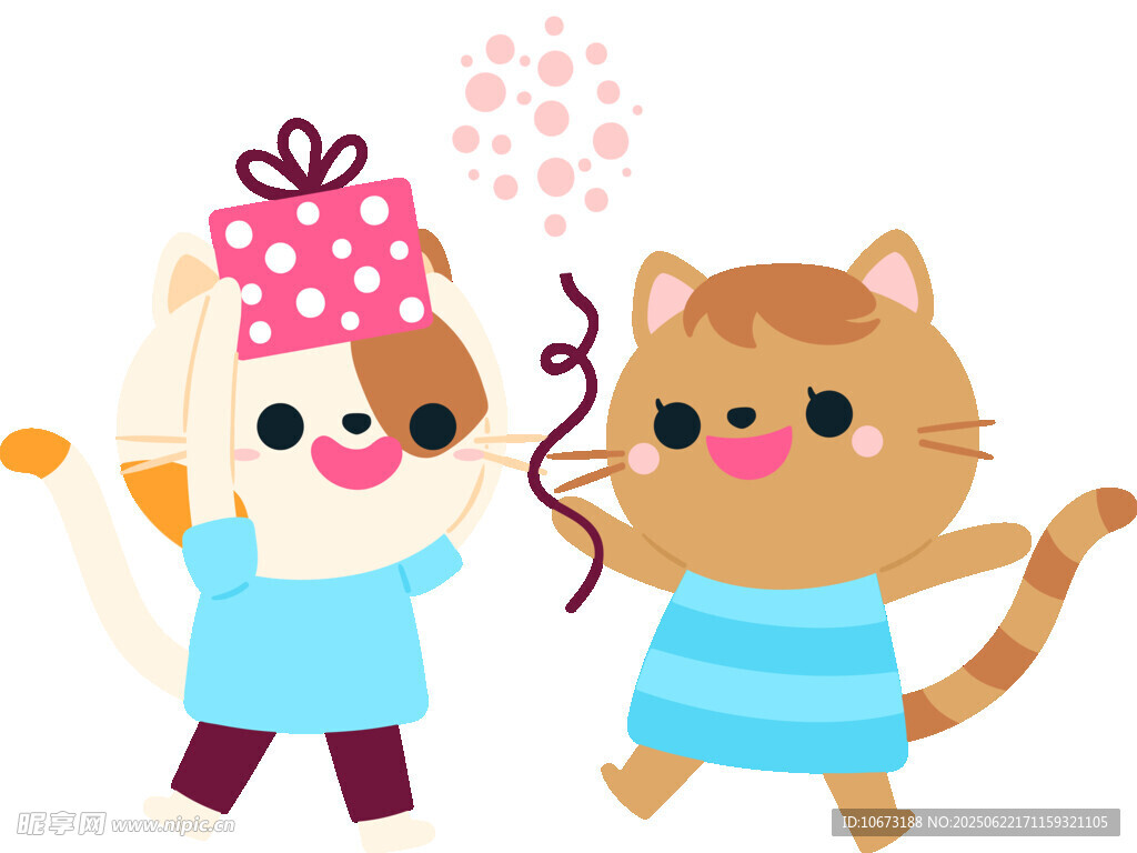 小猫小狗欢乐共庆时刻