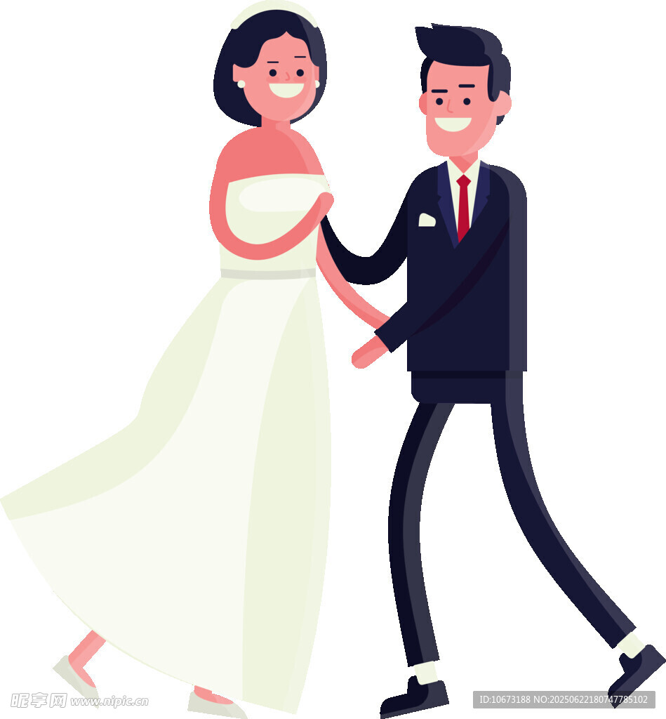 新婚夫妇甜蜜共舞
