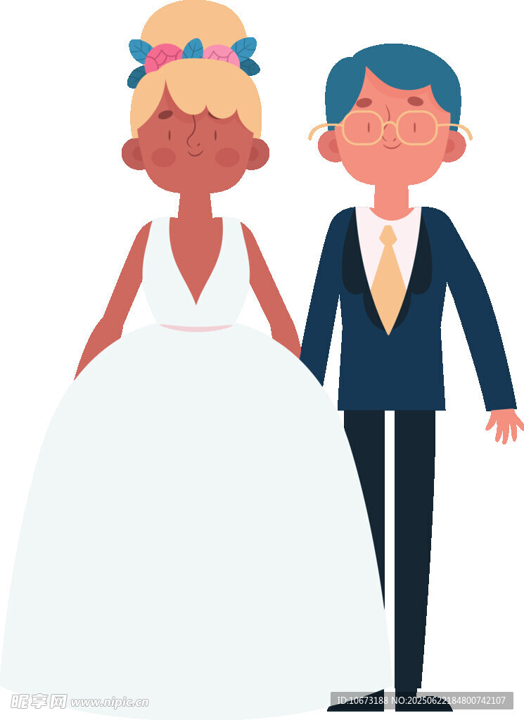 新婚夫妇