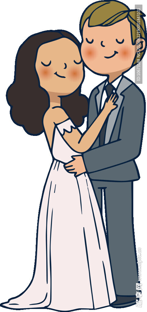 新婚夫妇甜蜜共舞