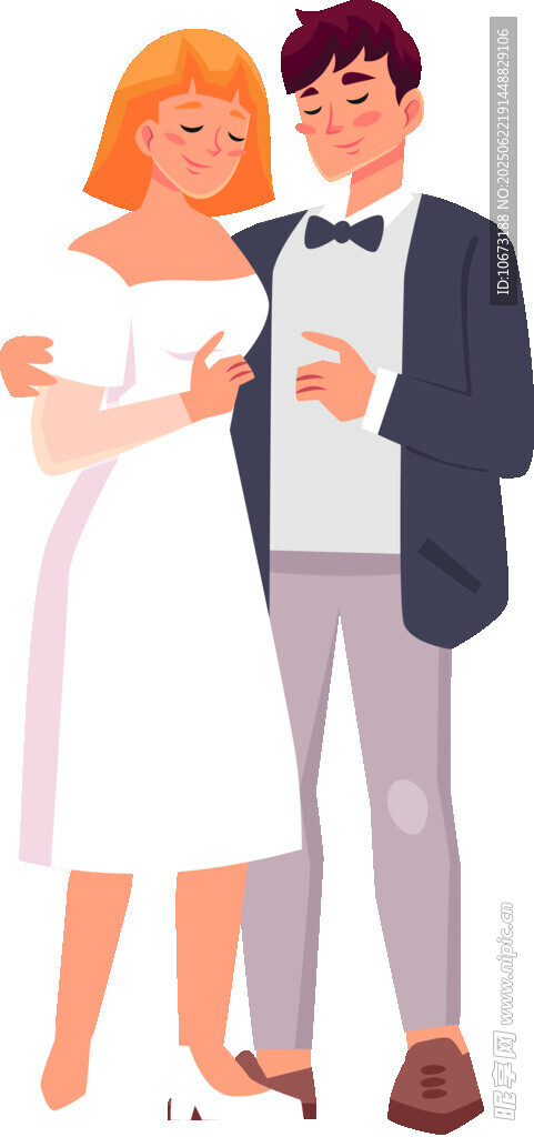 优雅男女的时尚聚会瞬间