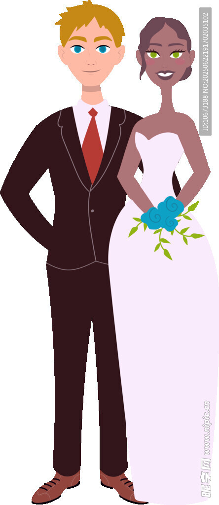 多元情侣的浪漫婚礼时刻