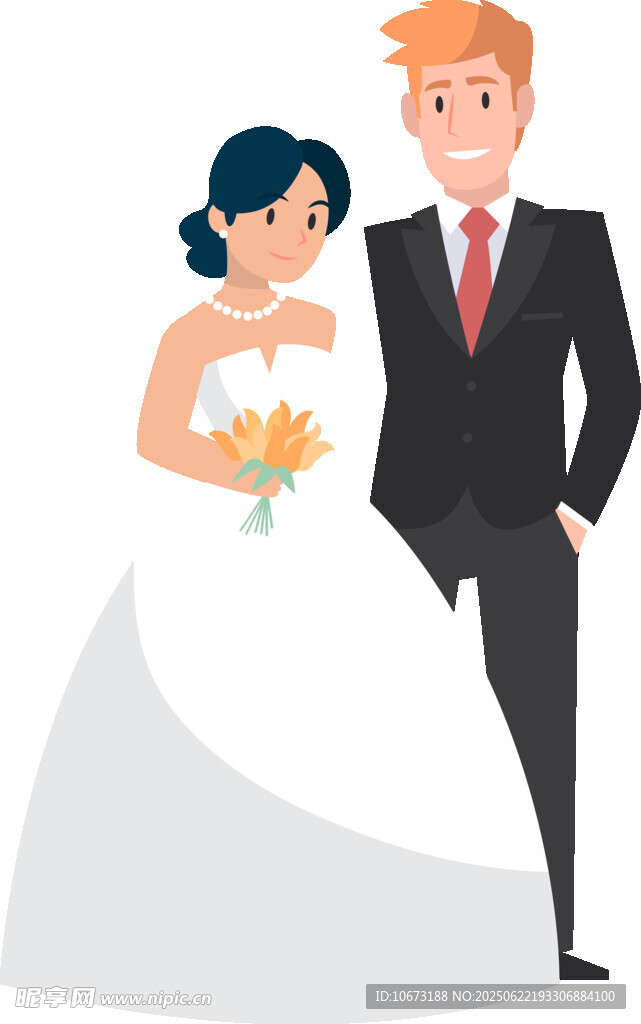新婚夫妇