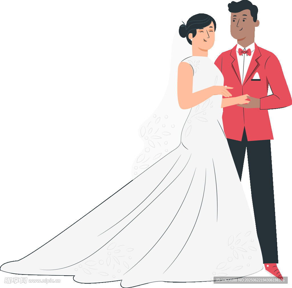 新婚夫妇甜蜜共舞