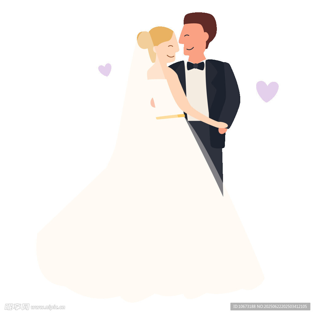 新婚夫妇甜蜜共舞