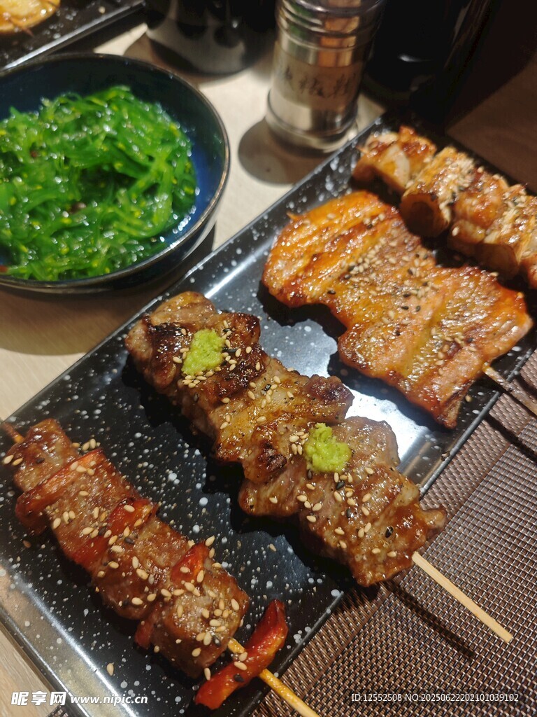 美味多样的特色烤肉串
