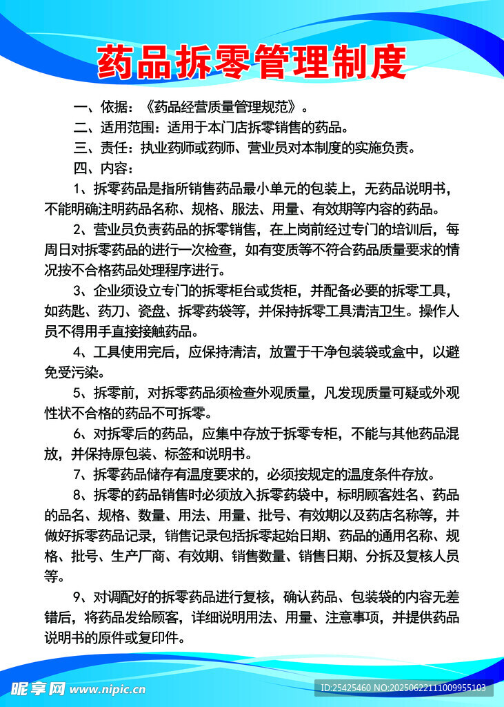 药品仓库管理制度文件展示