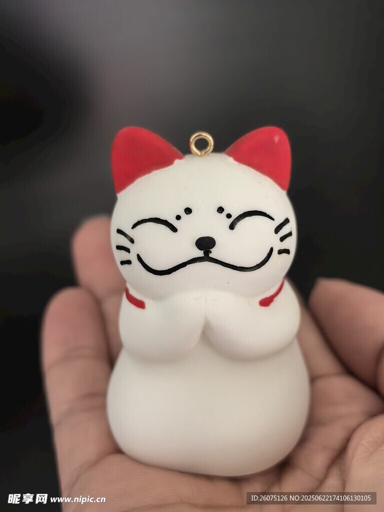 可爱招财猫挂件