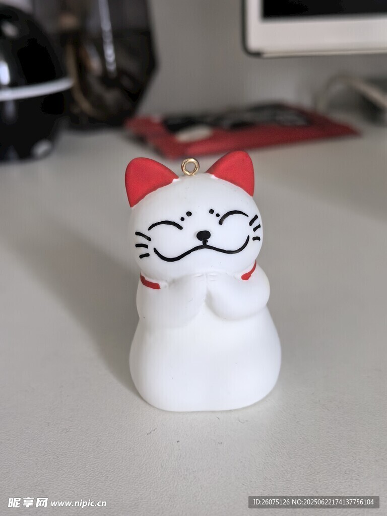 可爱招财猫摆件