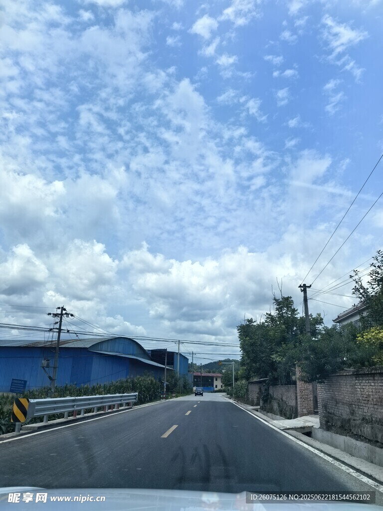 公路行车风景