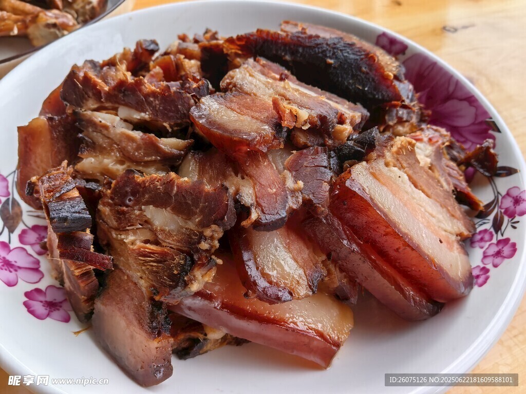 美味切片腊肉